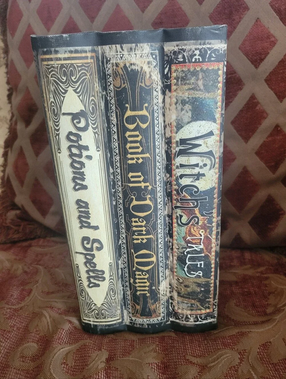 Witch's Tales Decorative Box with Witch Illustration